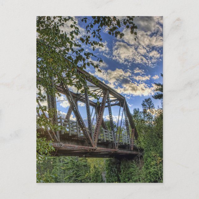 Brücke Nah Postkarte (Vorderseite)