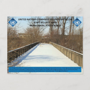 Brücke ohne Rückkehr Postkarte