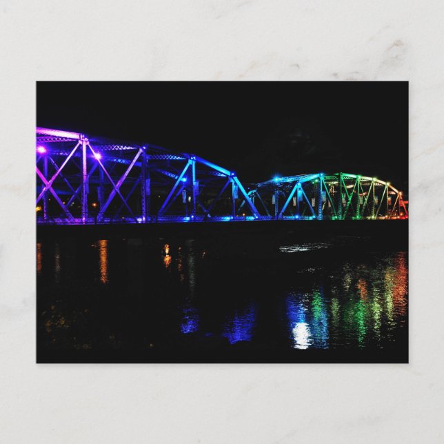 Brücke Postkarte (Vorderseite)