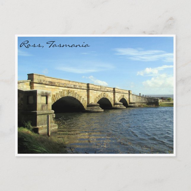 Brücke Postkarte (Vorderseite)