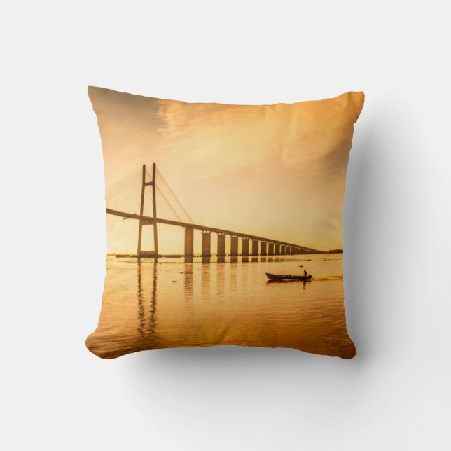 Brücke Rosarios Victoria Kissen (Vorderseite)