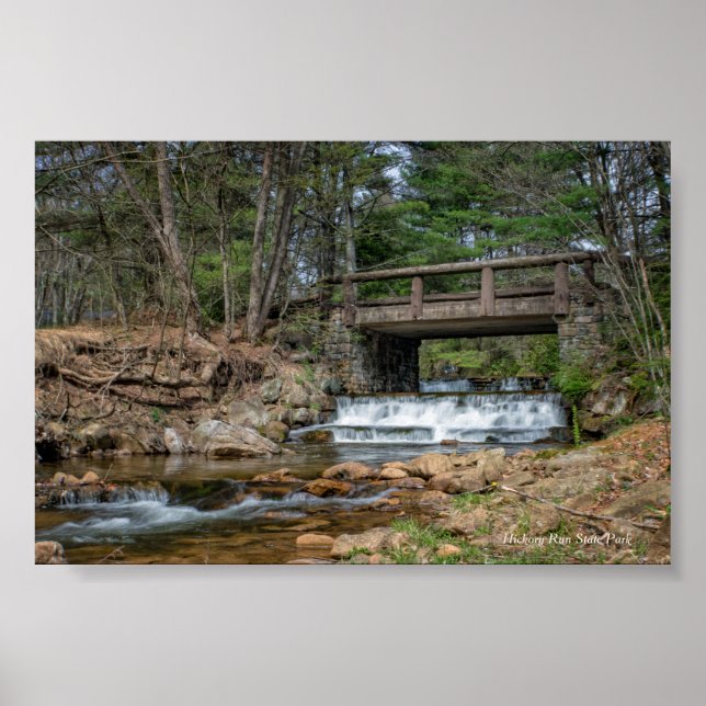 Brücke über den Hickory Run Poster (Vorne)