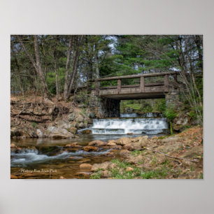 Brücke über den Hickory Run Poster