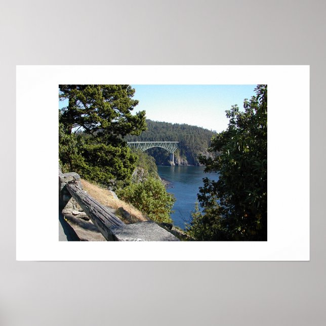 Brücke über den Täuschungspass Poster (Vorne)