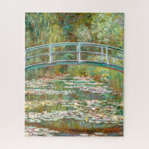 Brücke über den Teich der Wasserläufer   Claude Mo Puzzle