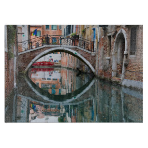 Brücke über den Venedig-Kanal Schneidebrett