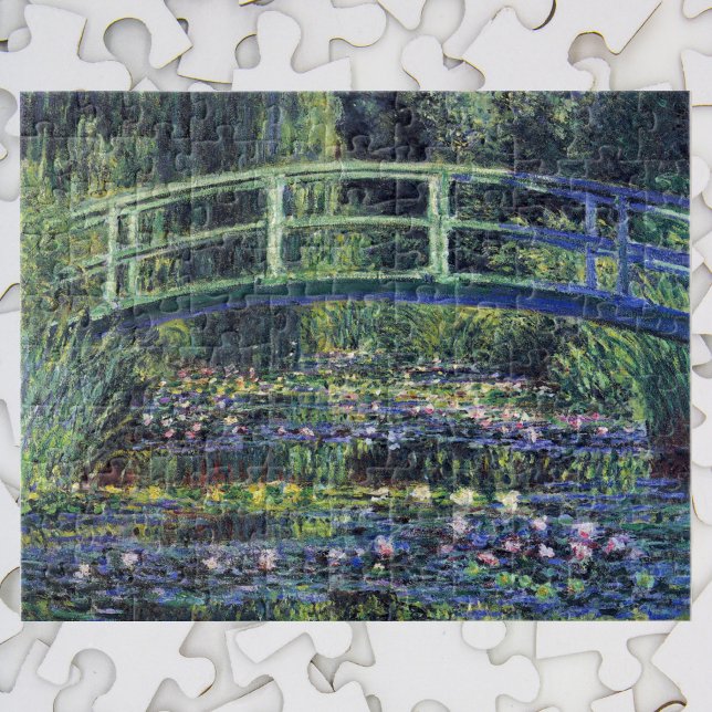 Brücke über den Wasserlilie Pond von Claude Monet Puzzle (Von Creator hochgeladen)
