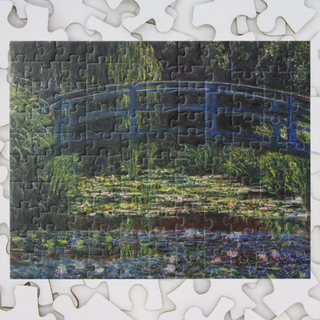 Brücke über den Wasserlilie Pond von Claude Monet Puzzle (Von Creator hochgeladen)