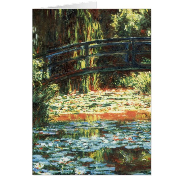 Brücke über den Wasserlilie-Teich von Claude Monet (Vorne)