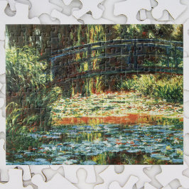 Brücke über den Wasserlilie-Teich von Claude Monet Puzzle