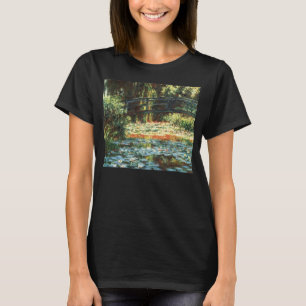 Brücke über den Wasserlilie-Teich von Claude Monet T-Shirt
