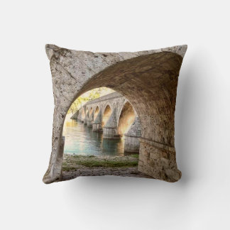 Brücke über Drina Kissen