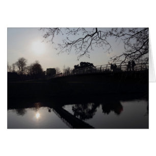 Brücke über einen Fluss