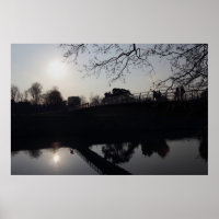 Brücke über einen Fluss