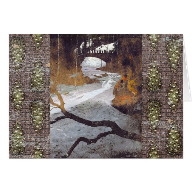 Brücke über einen Froststrahl von Alexandra Cook (Vorderseite (Horizontal))