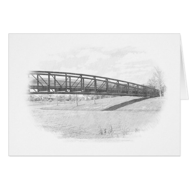 Brücke über See (Vorderseite (Horizontal))