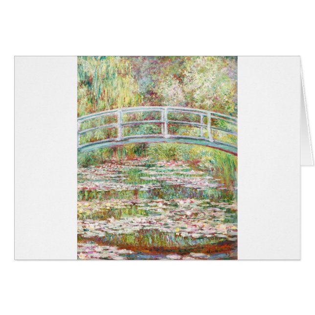 Brücke über Wasser-Lilien-Teich - Claude Monet (Vorderseite (Horizontal))