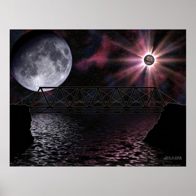 Brücke überqueren poster (Vorne)