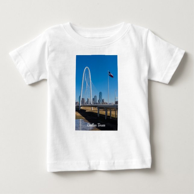 Brücke und Flagge Baby T-shirt (Vorderseite)