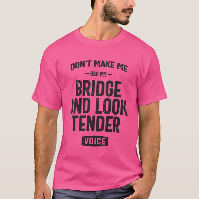 Brücke und Lookender Beruf Beruf vintage T-Shirt (Vorderseite)
