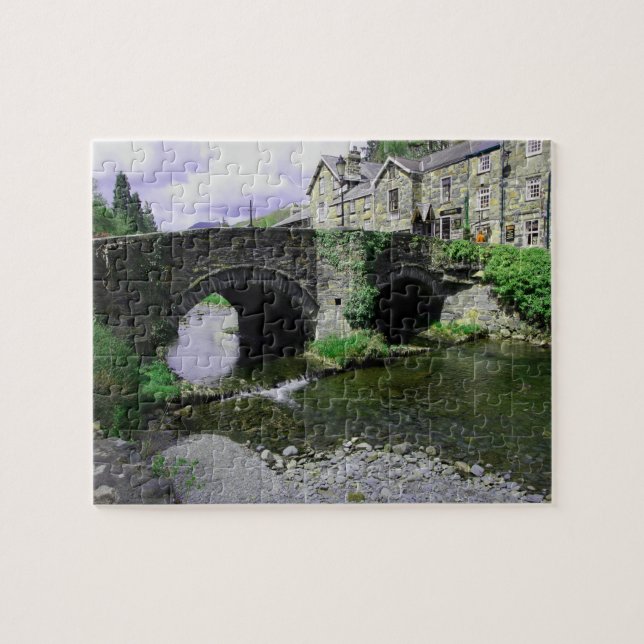 Brücke und Strom Puzzle (Horizontal)