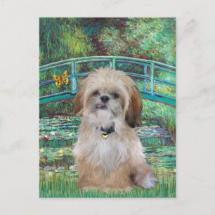 Brücke (Vertikal) - Shih Tzu (P) Postkarte