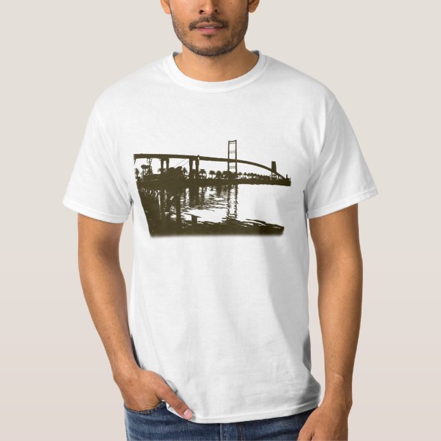 Brücke Vincents Thomas in Brown-T - Shirt (Vorderseite)