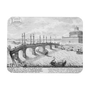 Brücke von Aelius und Hadrians Mausoleum (Castel Magnet