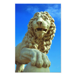 Brücke von Lions, St. Augustine, FL Fotodruck