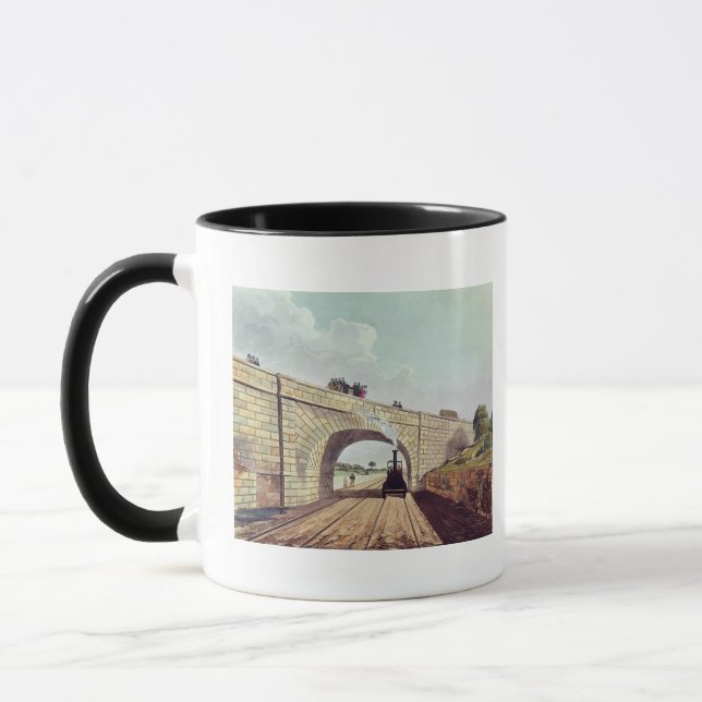 Brücke, 'von Liverpool und von Manchester Railway Tasse (Links)