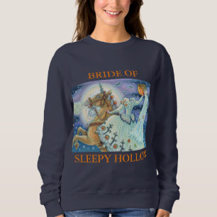 BRÜCKE VON SCHLAFHOLLOW, HALLOWEEN SWEATSHIRT Navy