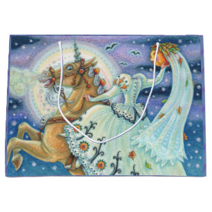 BRÜCKE VON SCHLAFHOLZ, HALLOWEEN GIFT BAG GROßE GESCHENKTÜTE