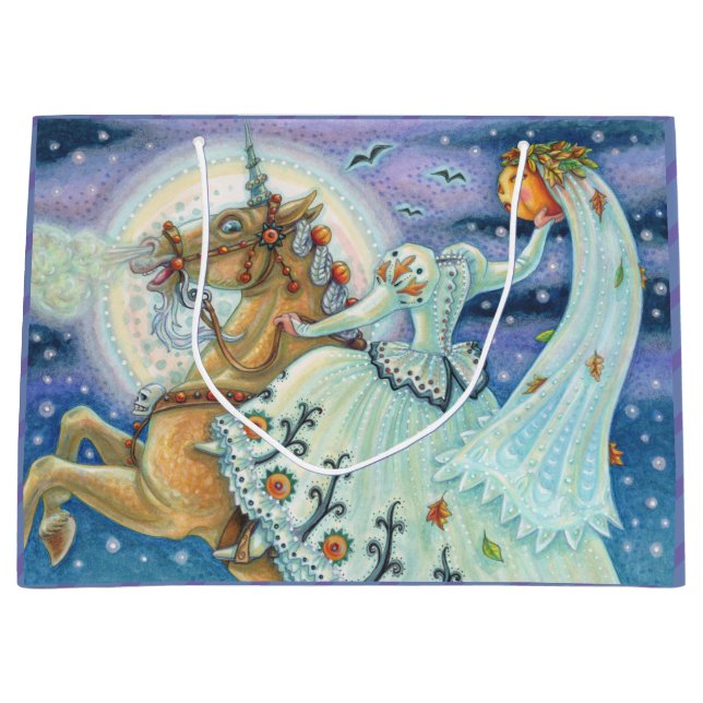 BRÜCKE VON SCHLAFHOLZ, HALLOWEEN GIFT BAG GROßE GESCHENKTÜTE (Vorderseite)