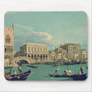 Brücke von Seufzern, Venedig c.1740 Mousepad