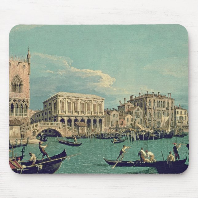Brücke von Seufzern, Venedig c.1740 Mousepad (Vorne)