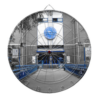 Brücke zum Empfang Dartscheibe