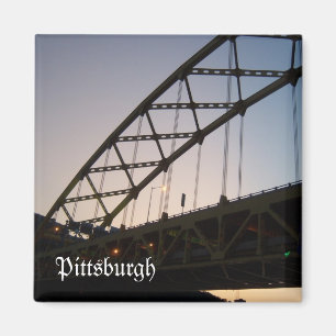 Brücke zur Dämmerung Magnet