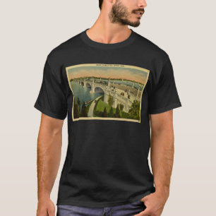 Brücke zur Schönheits-Insel Detroit, Michigan, T-Shirt