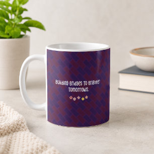 Brücken bauen für eine hellere Zukunft - Pflege Li Kaffeetasse