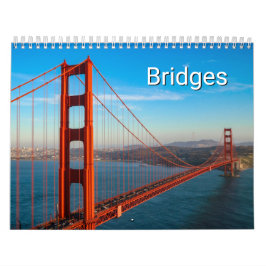 Brücken-Fotografie-Weltkalender Kalender