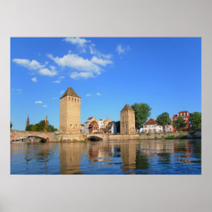Brücken in Straßburg Poster
