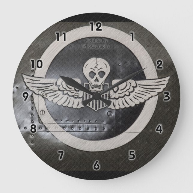 Brücken-Kerle - Uhr (Vorderseite)