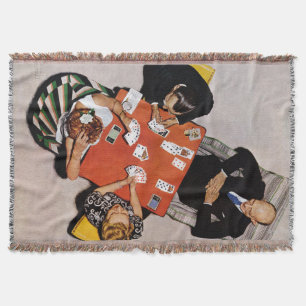 Brücken-Spiel durch Norman Rockwell Decke
