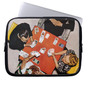 Brücken-Spiel durch Norman Rockwell Laptopschutzhülle