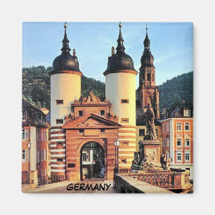 BRÜCKEN-TOR, HEIDELBERG DEUTSCHLAND MAGNET