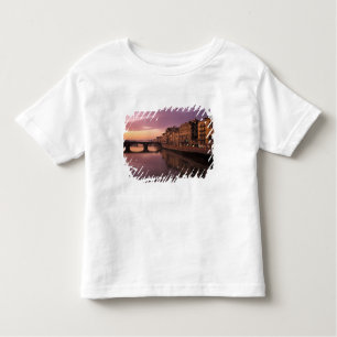 Brücken über den Arno bei Sonnenuntergang, Kleinkind T-shirt