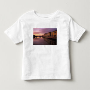 Brücken über den Arno bei Sonnenuntergang, Kleinkind T-shirt