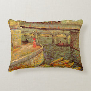 Brücken über die Seine, Asnieres von Vincent van G Zierkissen