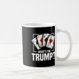 Brückenspieler Queen Kartenspiel Liebhaber Trump K Kaffeetasse