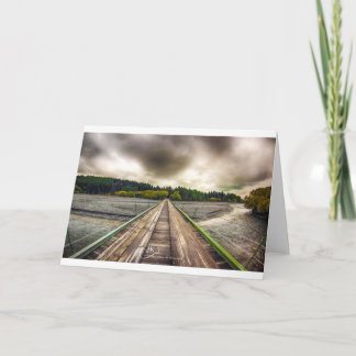 Brückenüberfahrt - See Tekapo Neuseeland: Karte